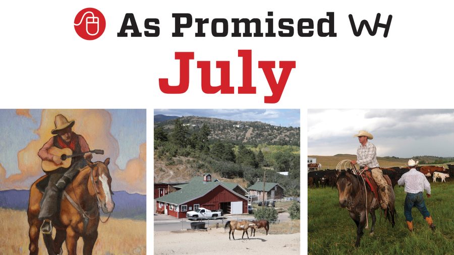 promised content july 2020 Western Horseman magazine
