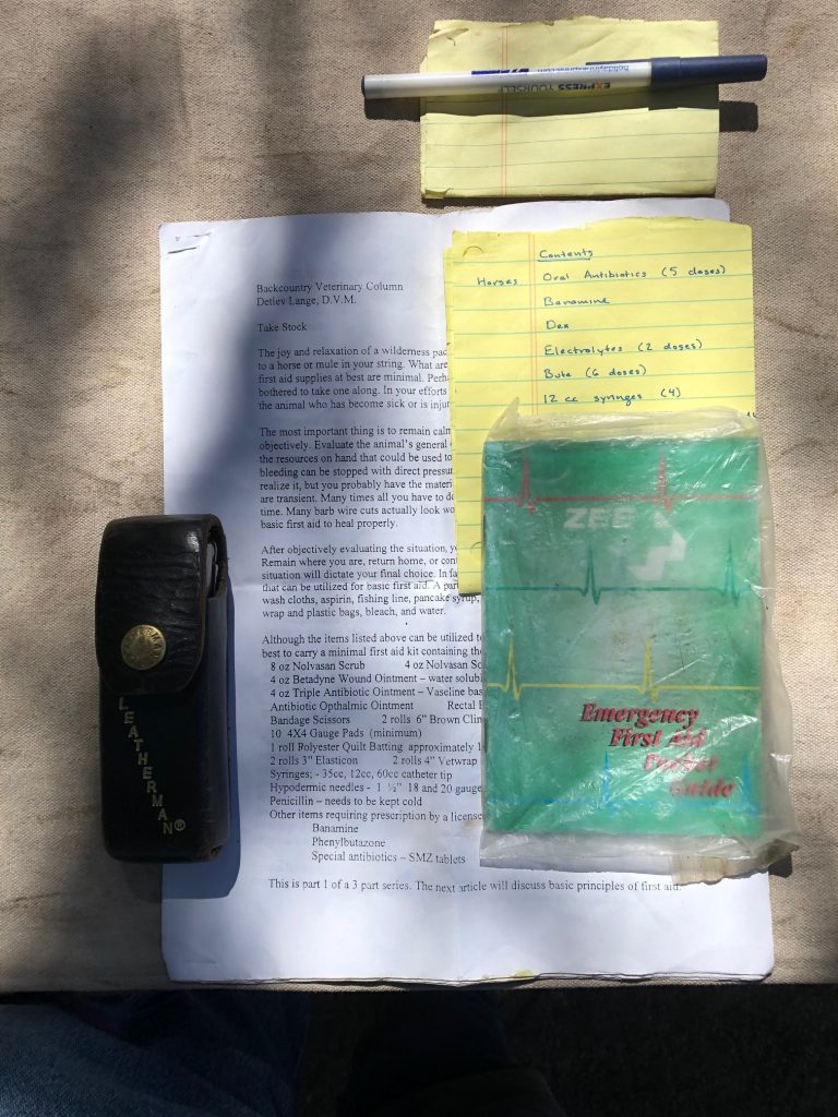 Tools for the trail
