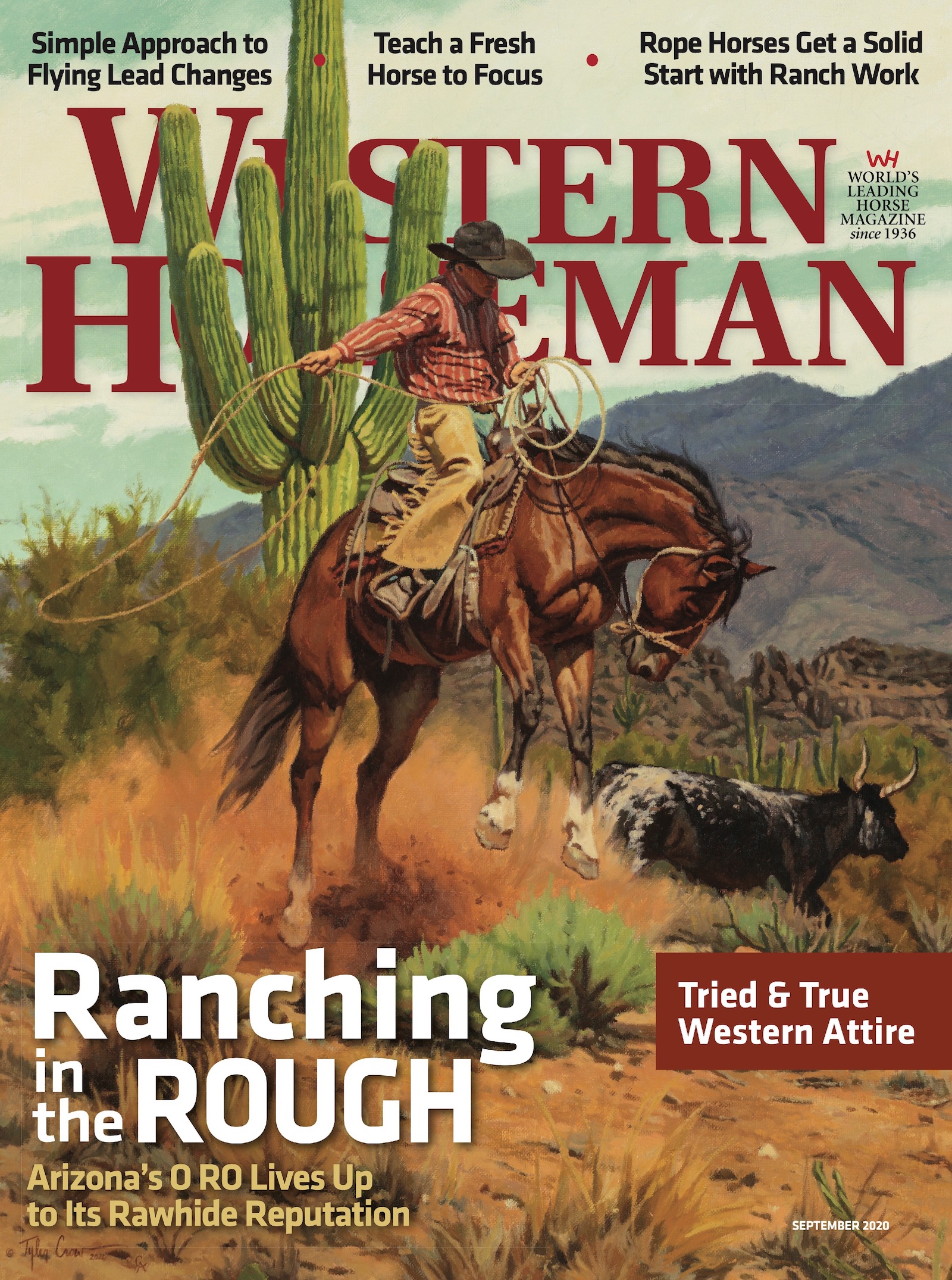 Western Horseman magazine September 2020 cover