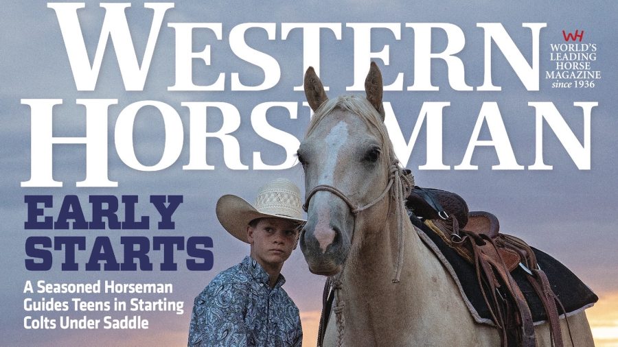 Western Horseman magazine October 2020 cover snippet