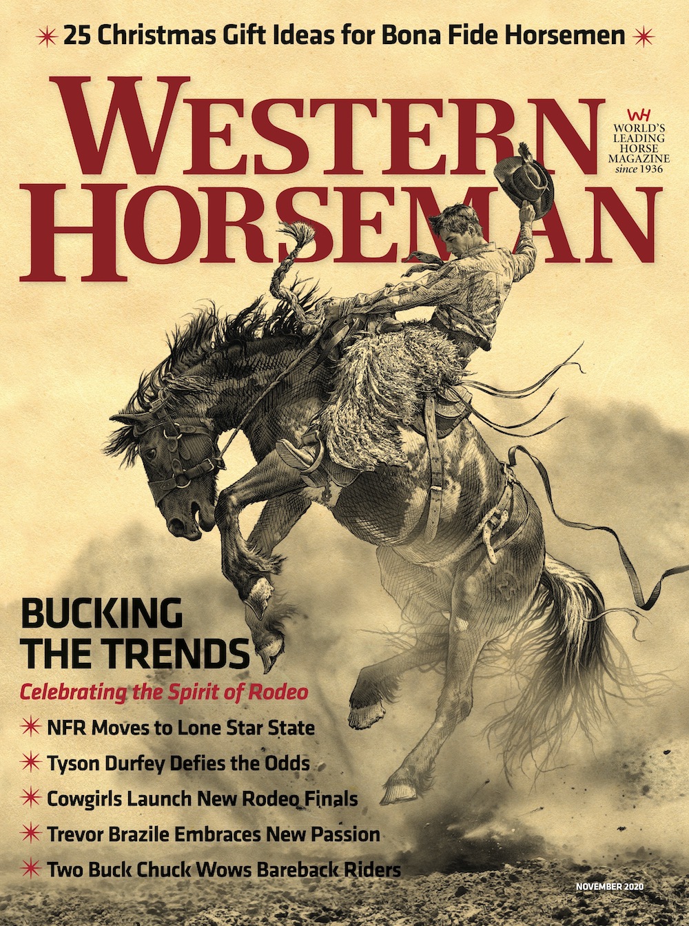 November 2020 Western Horseman cover