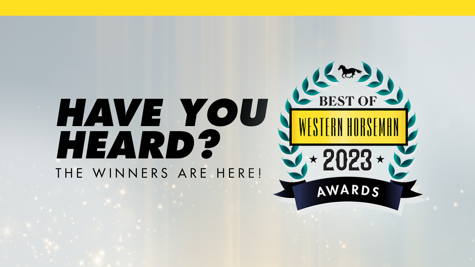 2023 Best of Western Horseman Award Winners