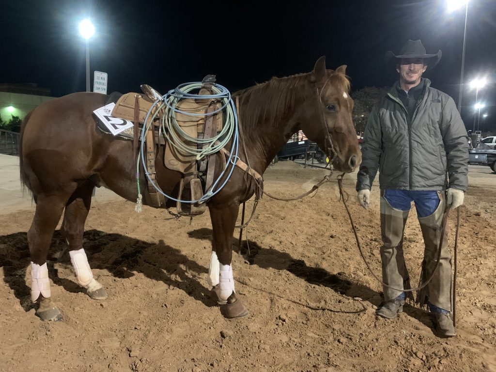 WRCA Top Horse contender Thomas E Cayenne