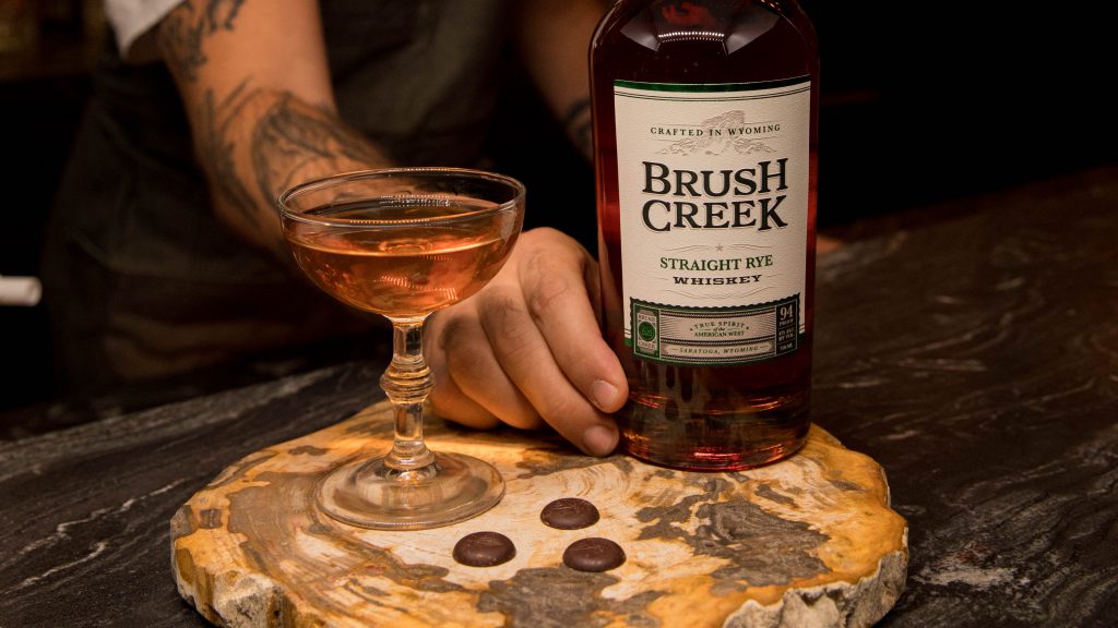 Winter Manhattan holiday spirit recipe