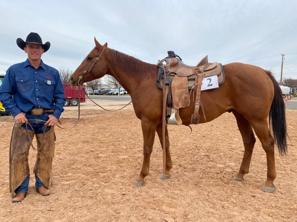 WRCA Top Horse contender Frosty