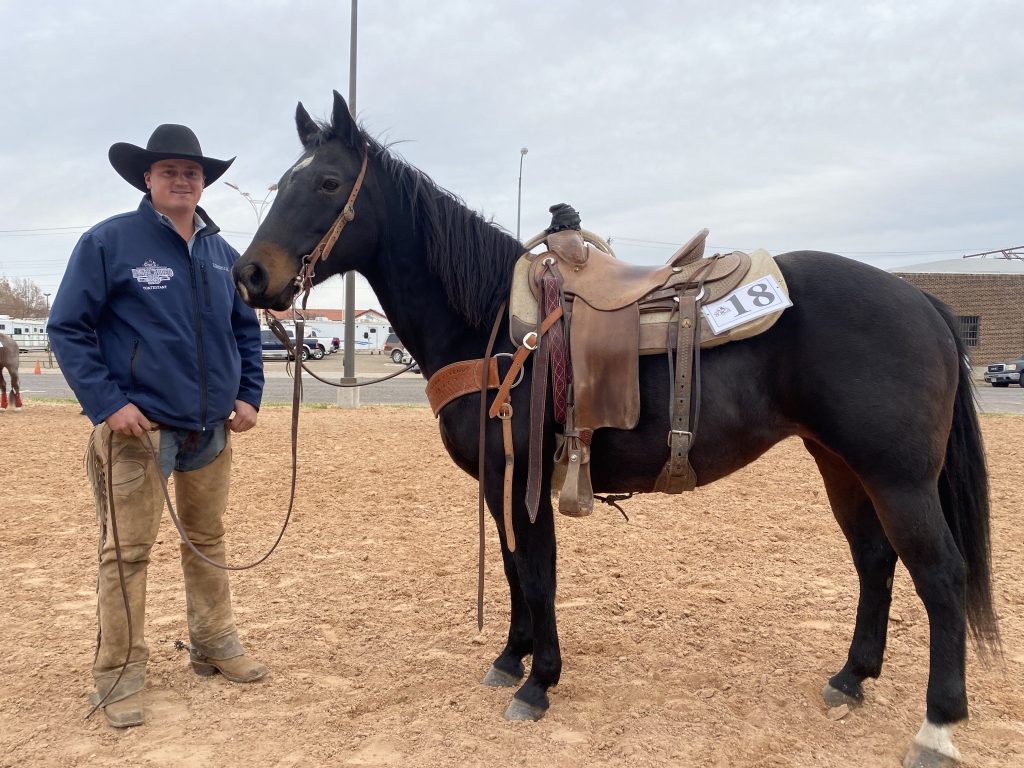 WRCA Top Horse contender Bo Krueger