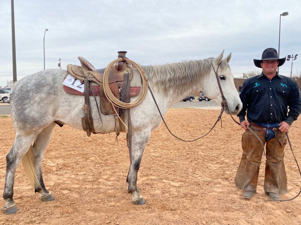 WRCA Top Horse contender Strait Concho