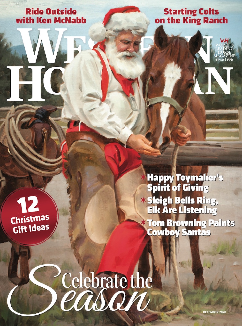 Western Horseman December 2020 cover
