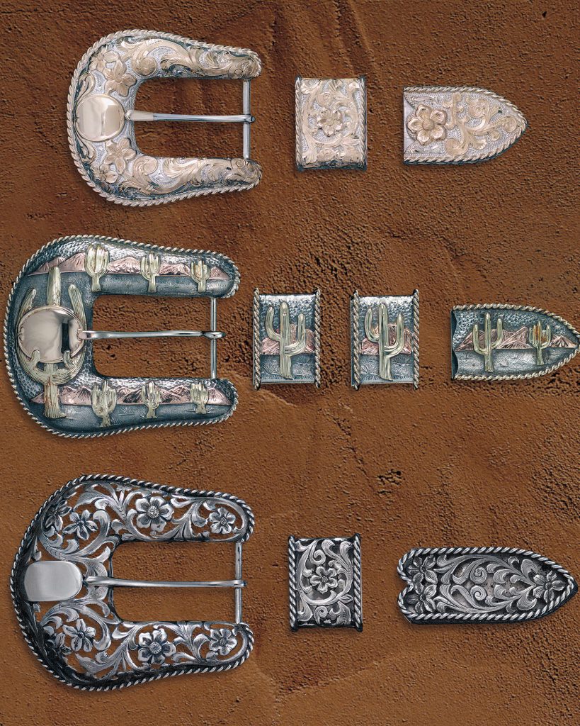 Charles Sample designed buckles for Edward H. Bohlin