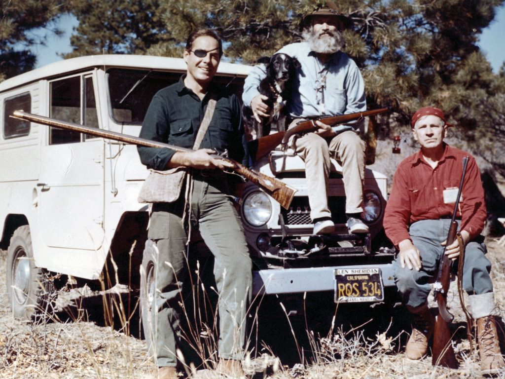 Chuck Wilcox, Charles Sample and Philip Fredholm were all silversmiths and hunters