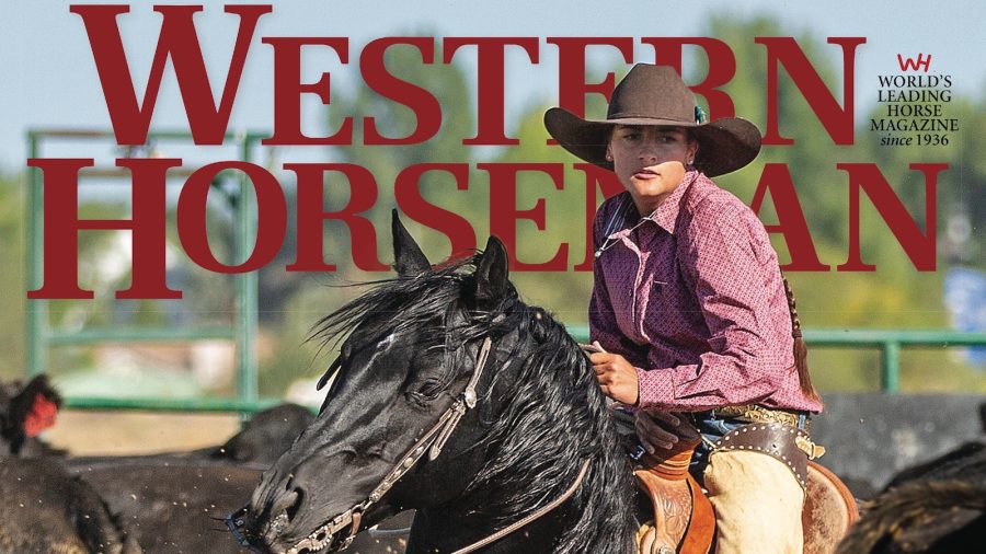 Western Horseman magazine February 2021 cover snippet