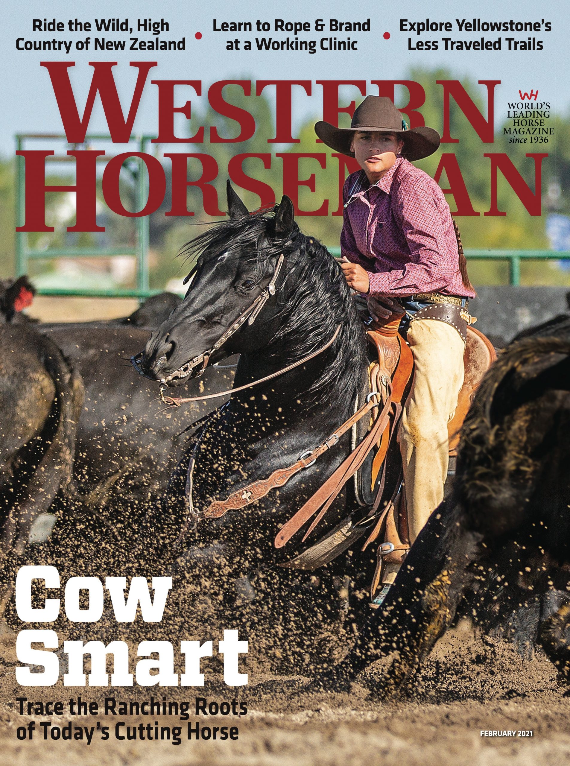 Western Horseman magazine February 2021 cover