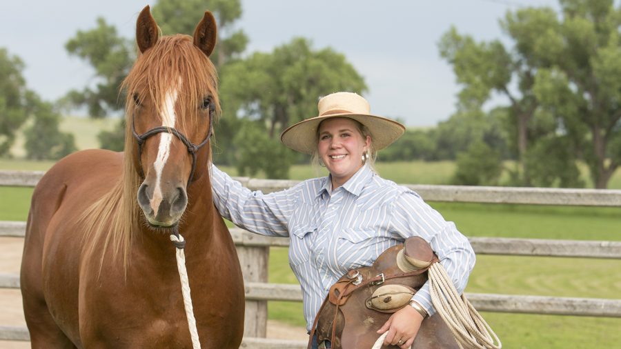 Jessica Casteel lives on a ranch in South Dakota