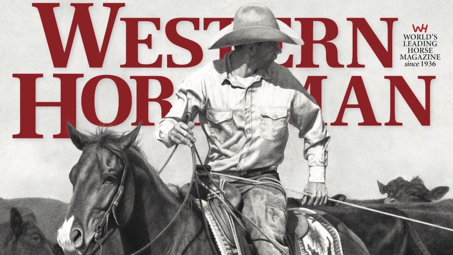Western Horseman magazine March 2021 cover snippet