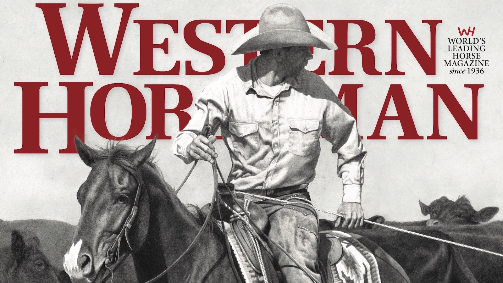 Western Horseman magazine March 2021 cover snippet