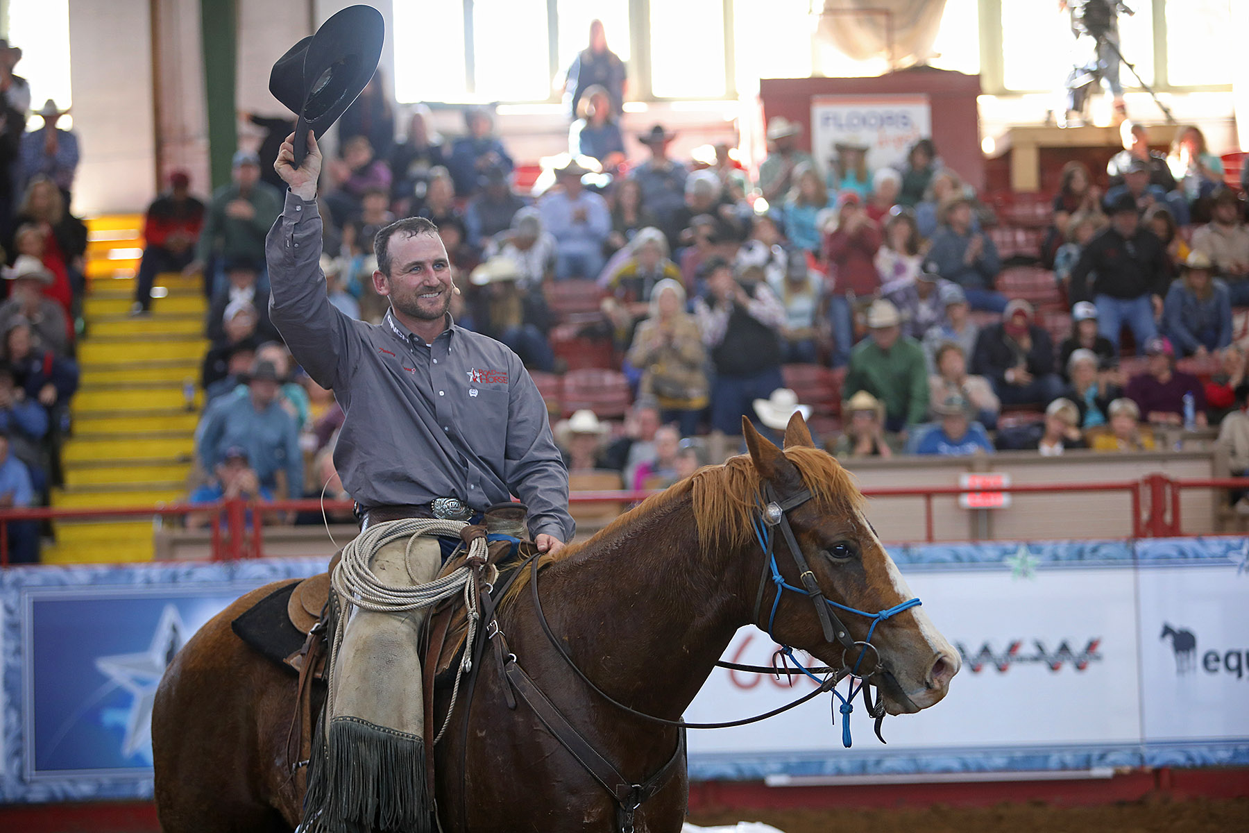 Wade Black wins Road to the Horse.