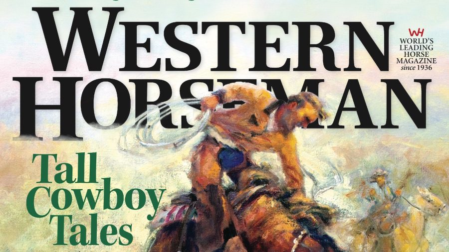 April 2021 Western Horseman cover snippet