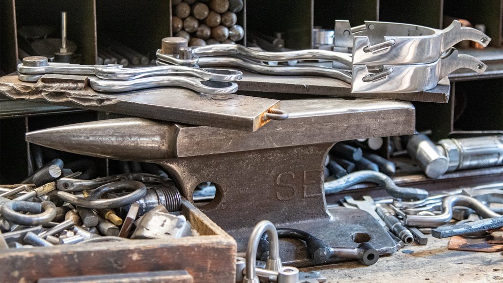 Metal for bits and spurs