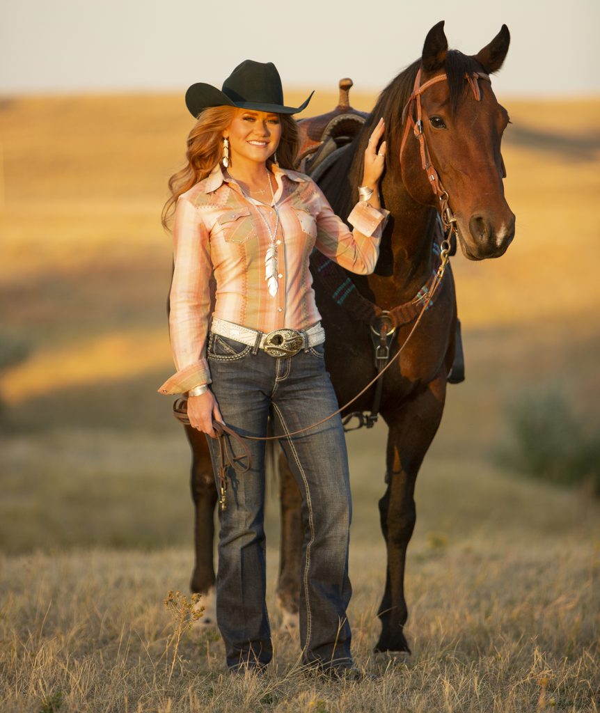 Jordan Tierney serves as Miss Rodeo America