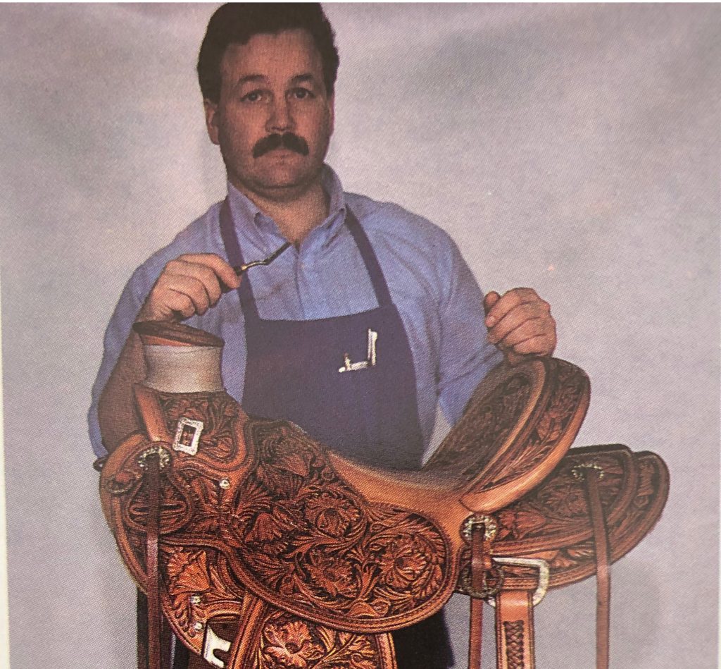 Saddlemaker Chas Weldon