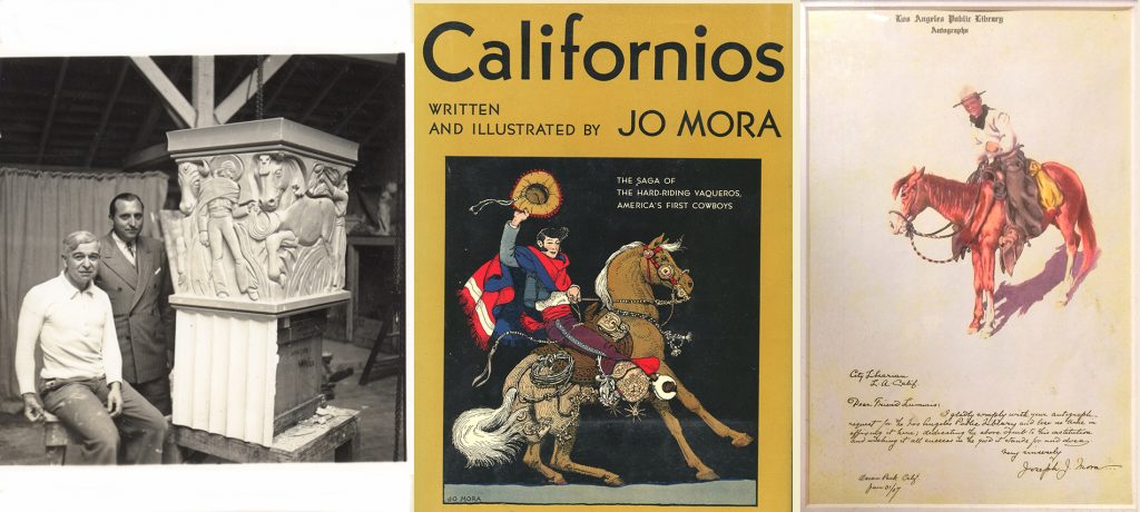 A collection of works by Mora.