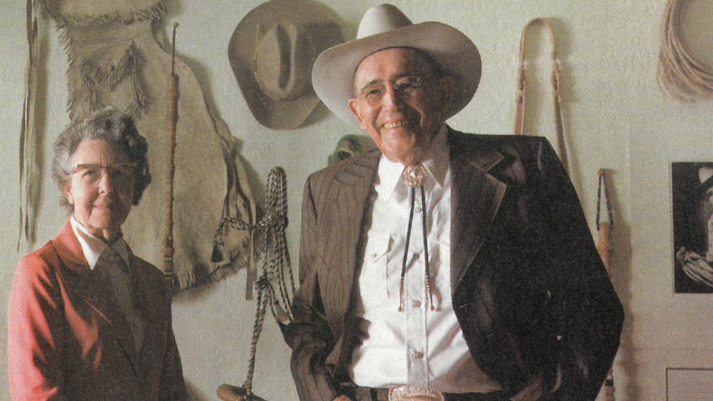 Influential horseman like Luis Ortega displayed and sold braidwork at equestrian events.
