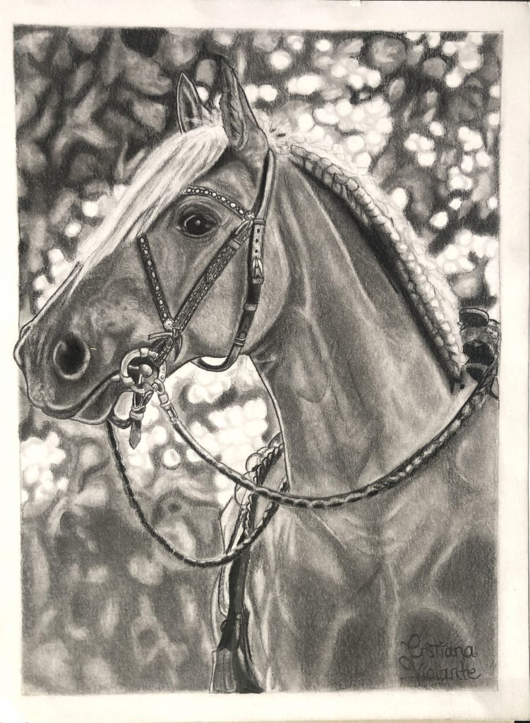 A Friend That Listens, by Cristiana Violante, in the Youth Art Contest