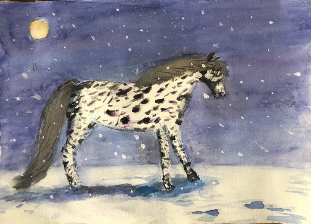 Stormy Blizzard, by Noa Blagovinsnyi