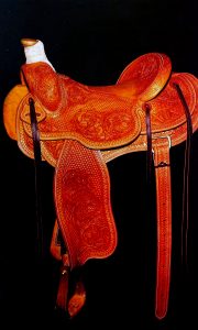 Al Gould's typical saddle.
