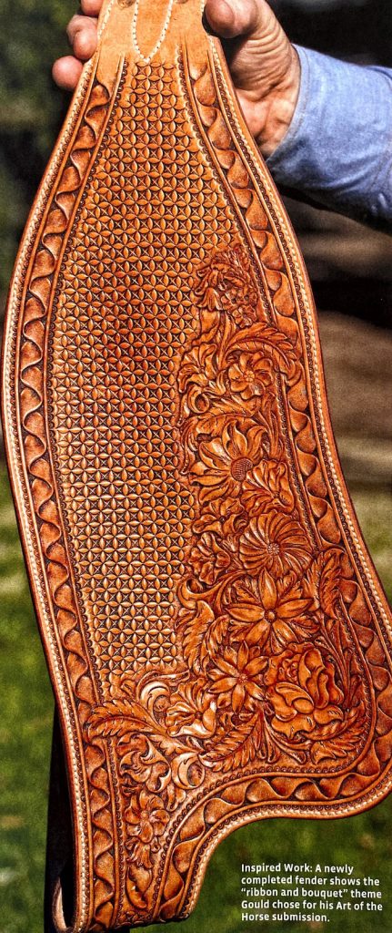 A tooled fender by Al Gould.