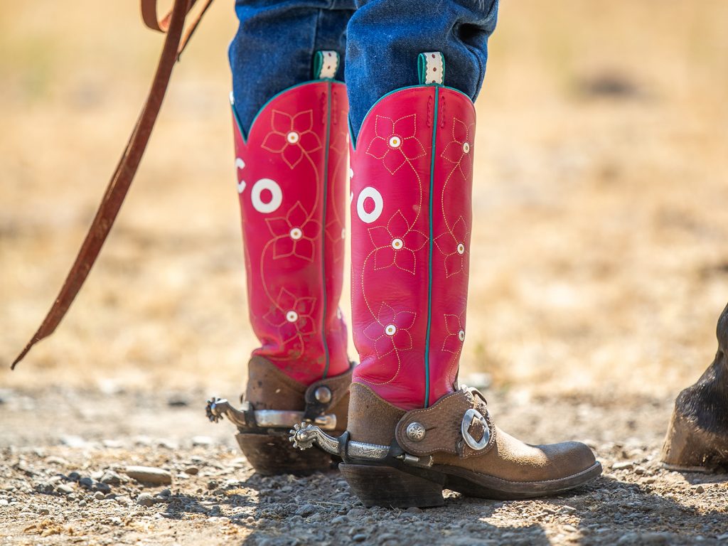 Boots made by Valerie Coe