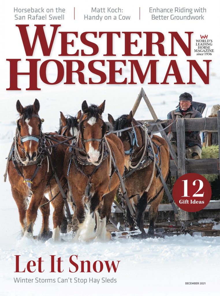 December 2021 Western Horseman magazine
