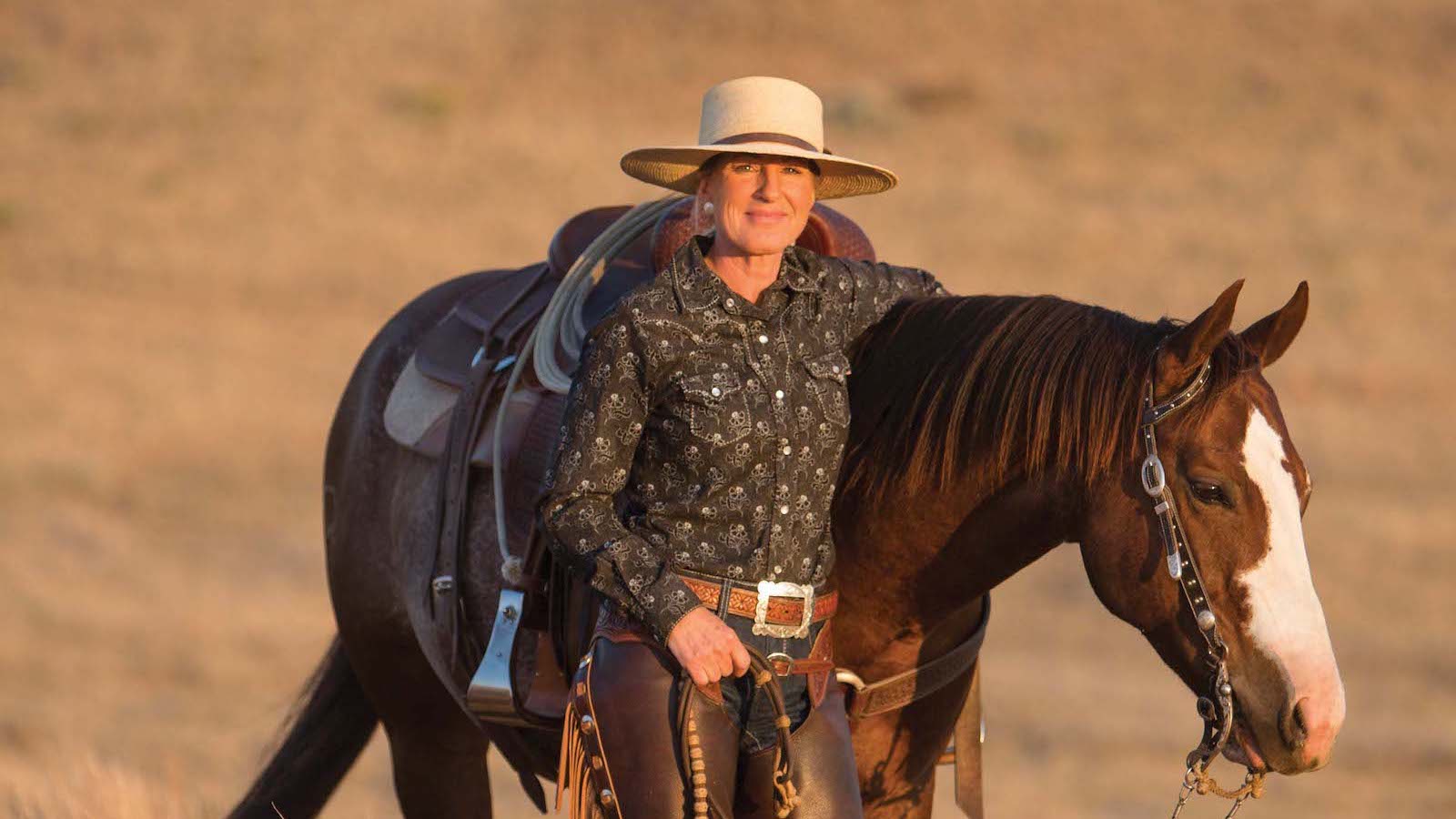 Melissa Fowler and horse
