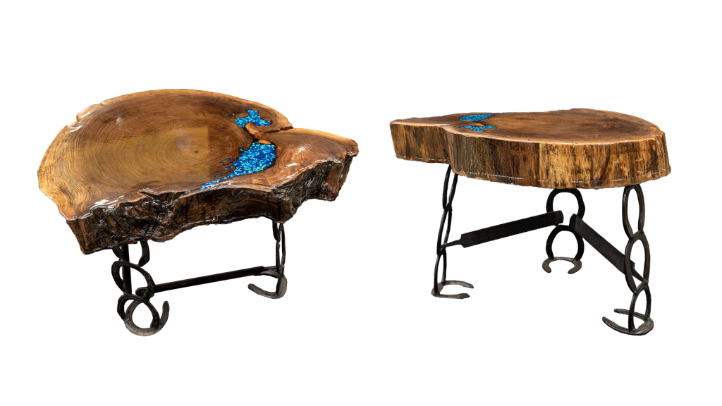 Coffee table made by Cooper Langston.