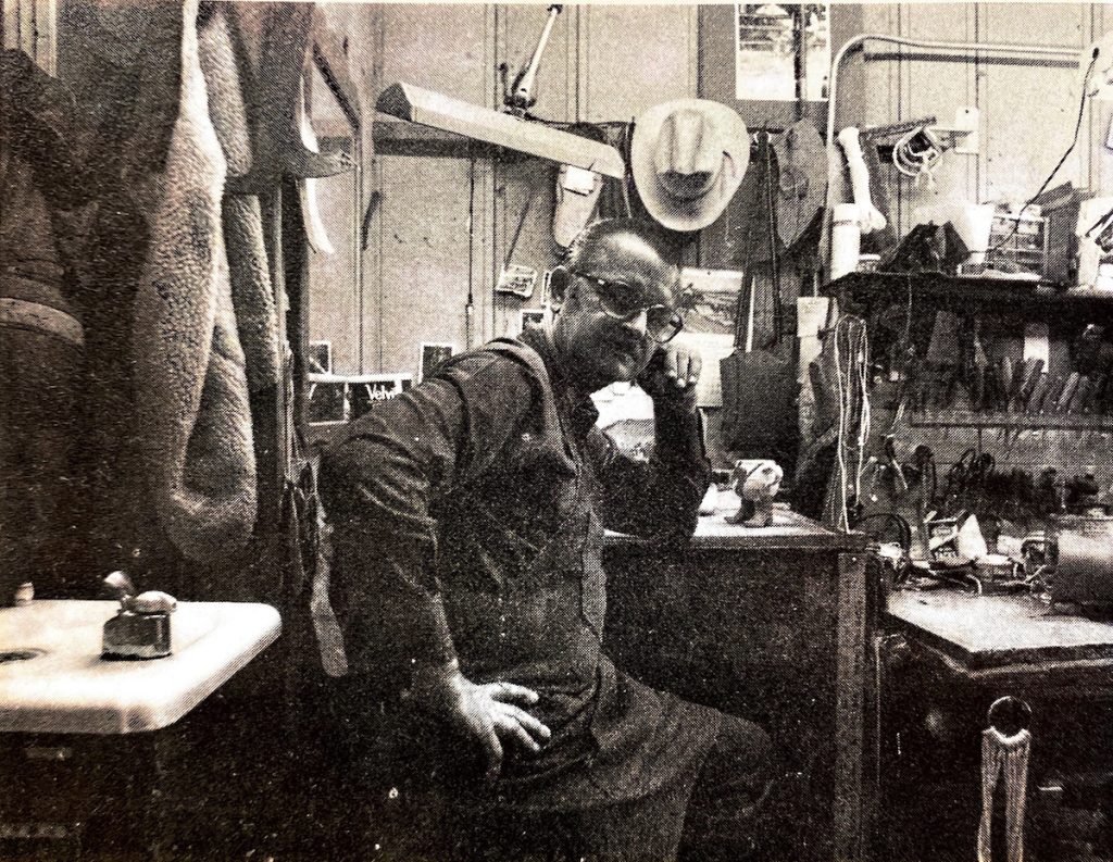 Bob Marrs in his office
