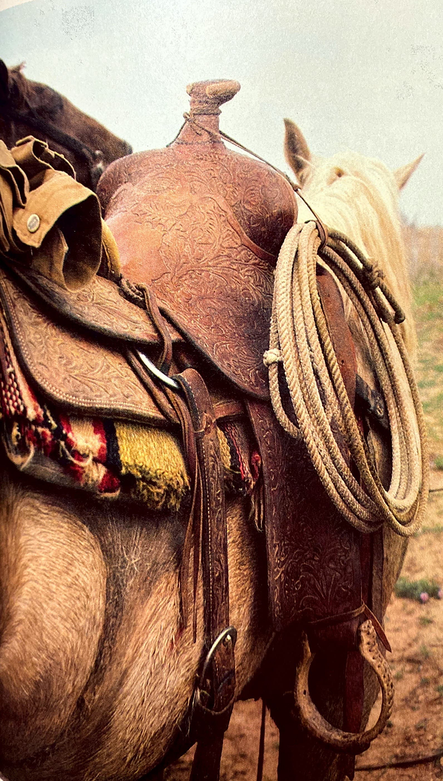Panhandle rancher saddle by Bob Marrs