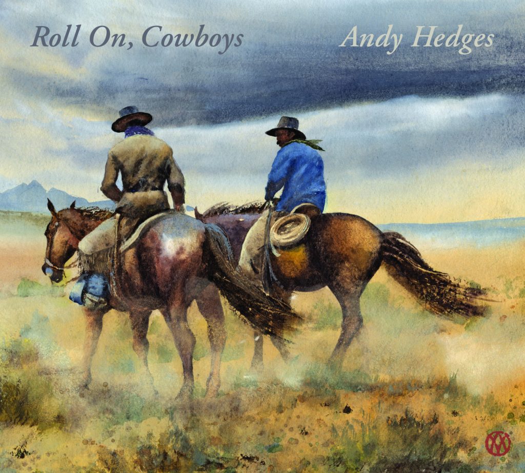 Roll On Cowboy album cover by Andy Hedges