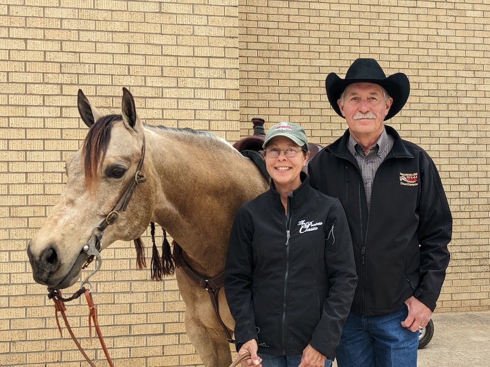 Amy’s mare, was about to retire and only the mare’s own homebred offspring, Whos Chocolate Whiz, or “Gus,” could fill her shoes.