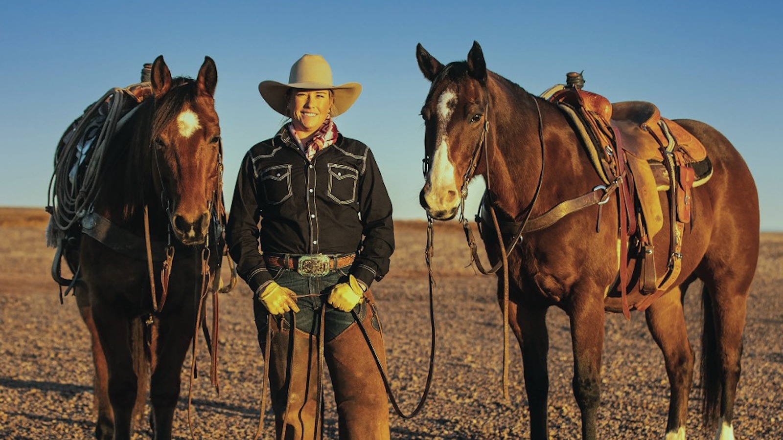 Becca Gagan is committed to her family's cattle operation and raising quality horses that can be used on the ranch of in the roping arena.