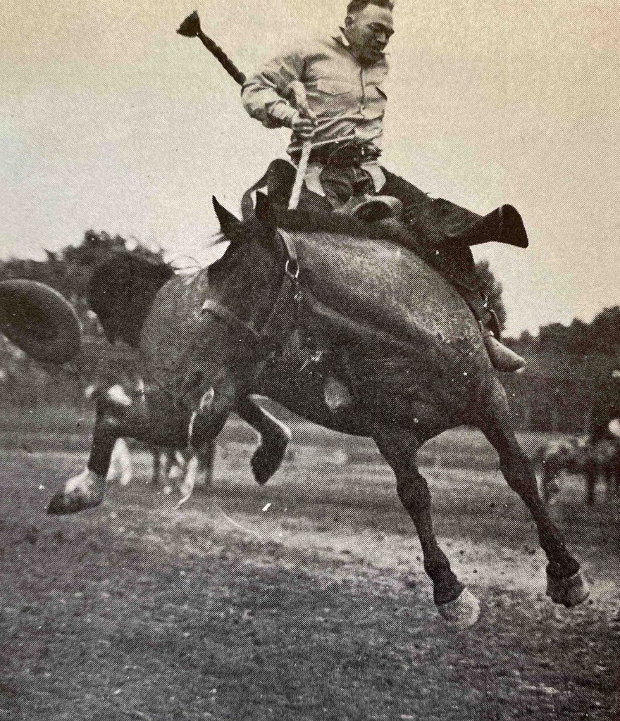 Frank Van Meter at the Pendleton Round-Up
