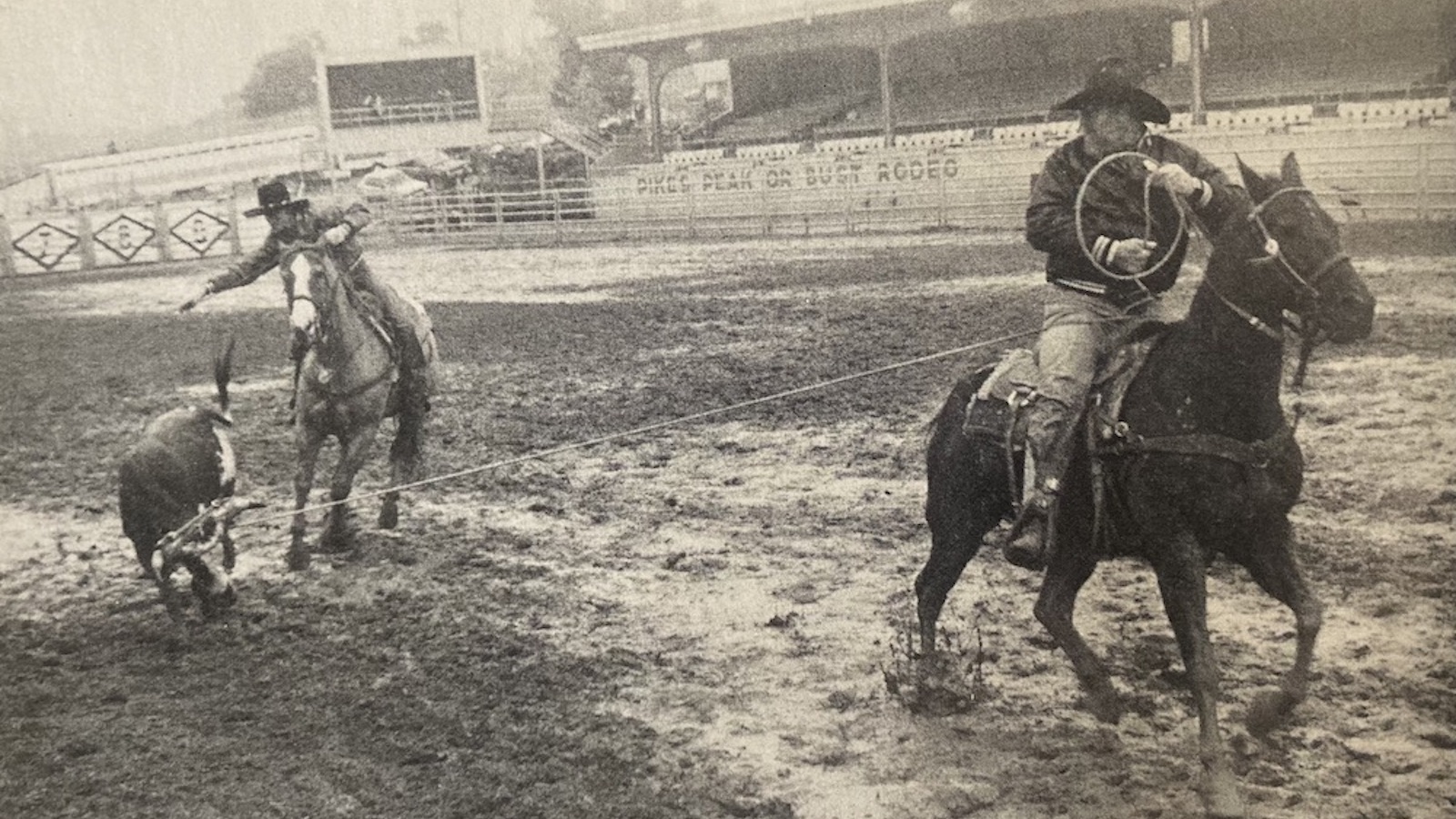 When it was over, few people knew who won what, and fewer cared. Everybody had fun at the celebrities roping and cutting for Little Britches.