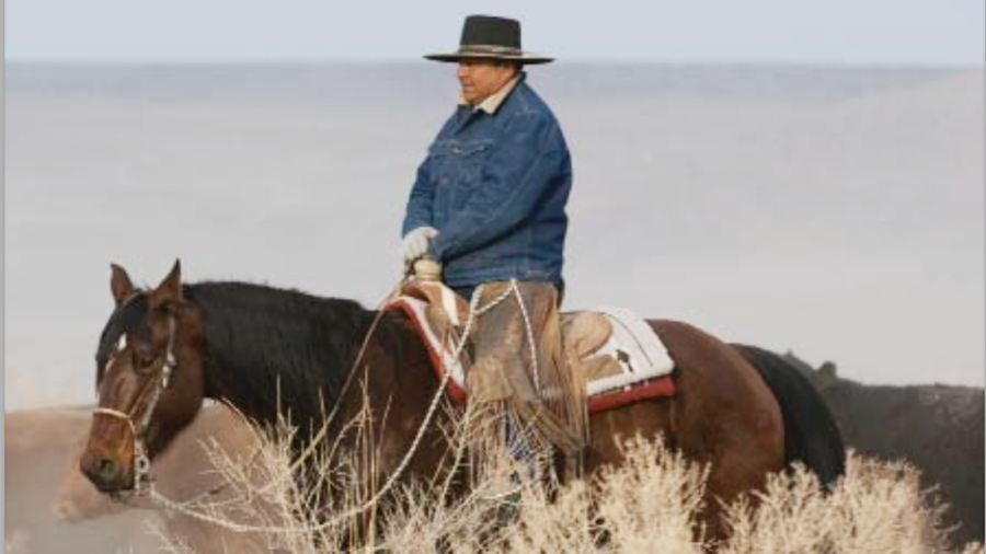 Woody Harney set out at 12 years old with a goal of working on big ranches. Now he is a respected cow boss cowboys wanting to join his crew.