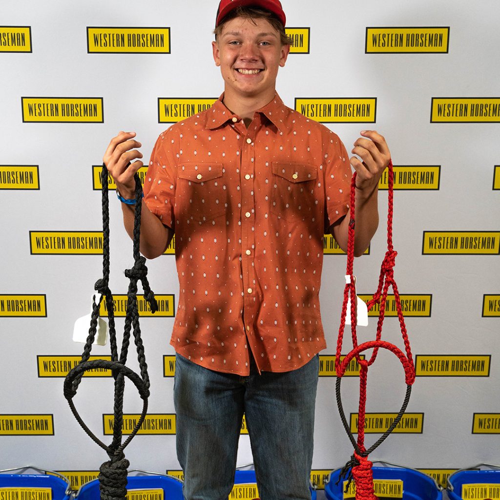 Muletape halters by Jackson Schmidt.