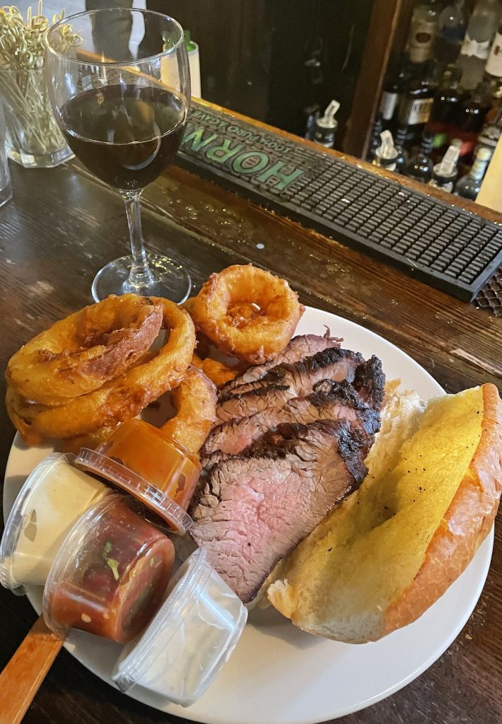 cold springs tavern barbecue plate 