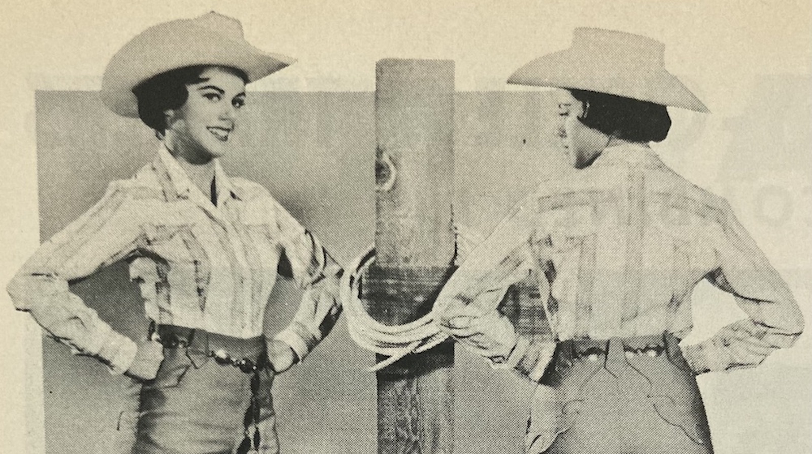 Flashback to fashion in 1962 including Nudie Suits, Acme Boot Company, Jack Maddox, Lasso Manufacturing Company, Hyer and Sons, and more!