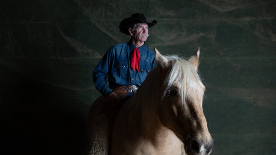 Bobby Kerr with Mustang