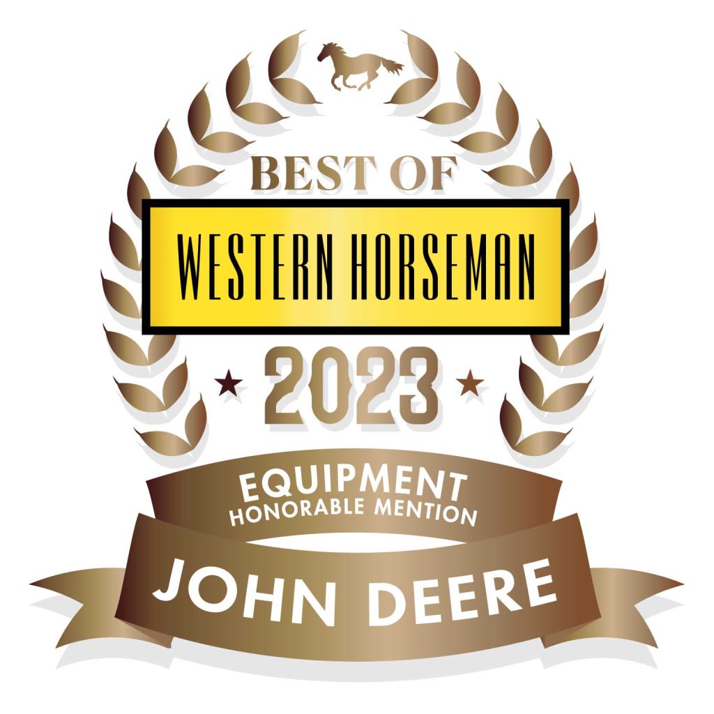 Best of Equipment Honorable Mention: John Deere