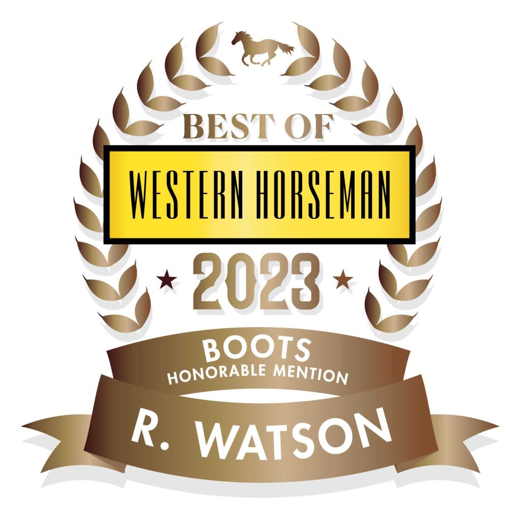 Best of  Boots Honorable Mention: R. Watson Boots