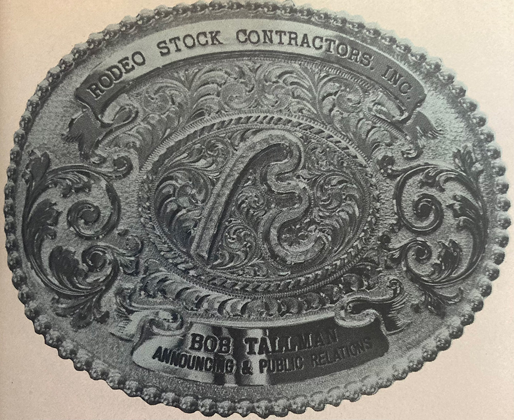 Gary Gist, goldsmith and silversmith from Lakeside, California, sometimes won the trophies he made himself. 