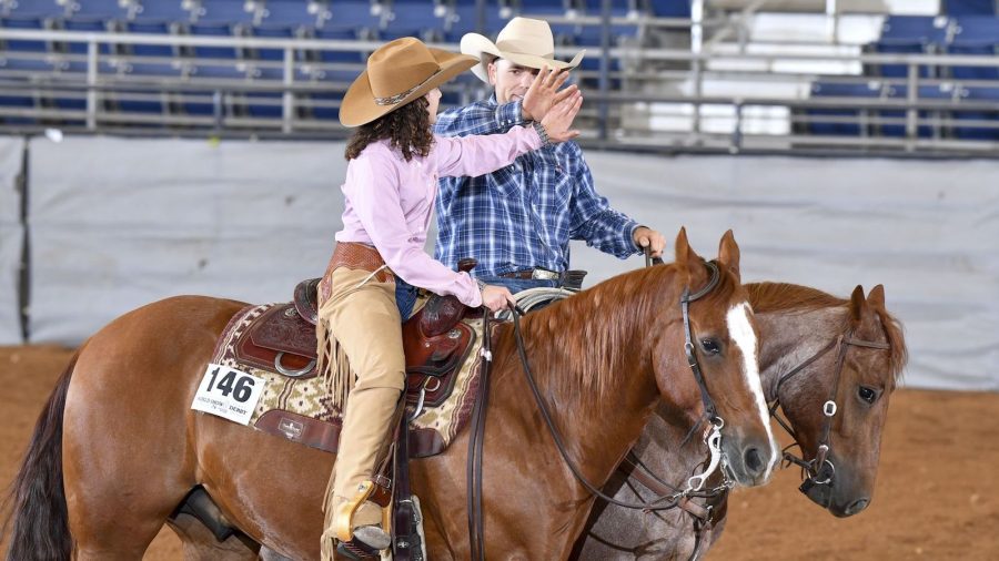 The Stock Horse of Texas community rallied behind 14-year-old Emma Vidal to ensure she checked off a bunch of “firsts” on her list of goals.